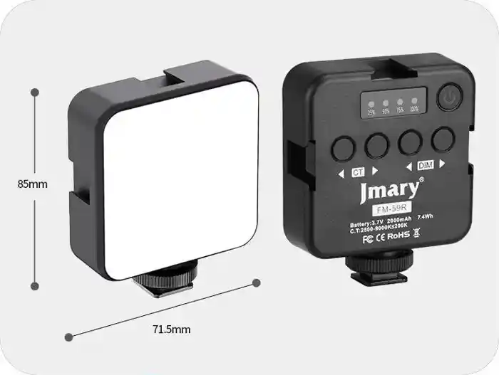 Jmary FM-59R Rechargeable Mini LED Light